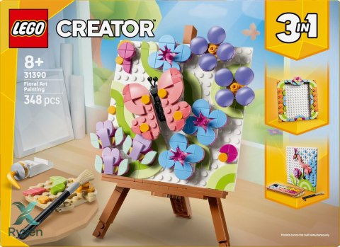 Klocki creator 31390 dekoracyjny obraz z kwiatami LEGO