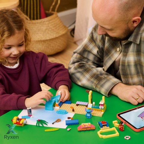 Klocki disney 43280 zabawa na plaży z lilo i stitchem LEGO