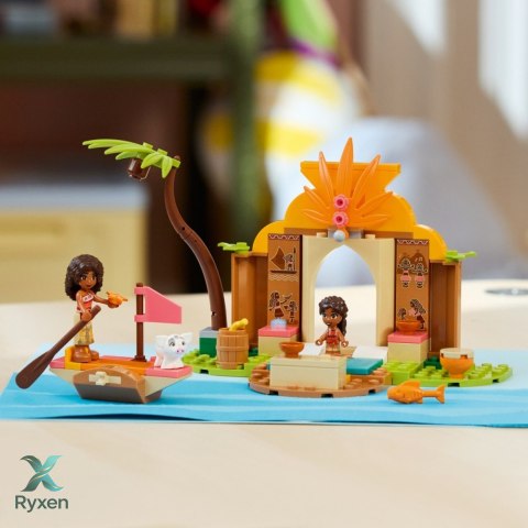 Klocki disney 43282 wiejska chatka i łódź LEGO