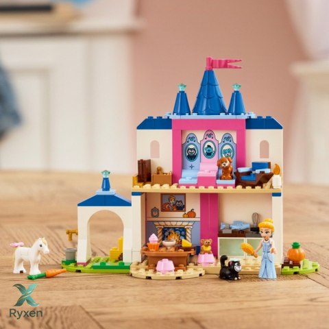 Klocki disney 43283 zamek kopciuszka i jej zwierzęcych przyjaciół LEGO