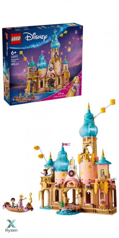 Klocki disney 43297 zamek roszpunki LEGO