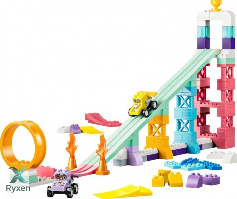Klocki duplo 10478 kreatywne rampy 3 w 1 z pojazdami LEGO