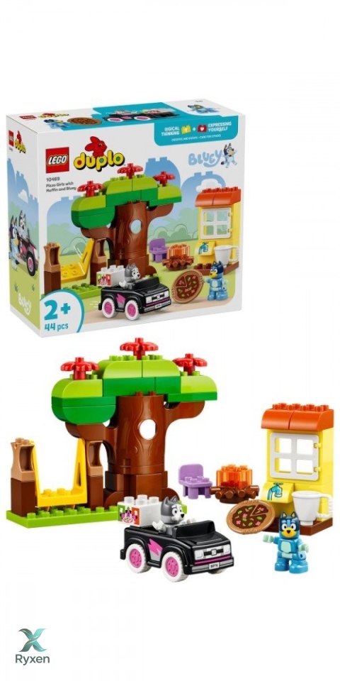 Klocki duplo bluey 10469 pizzerki z muffinką i blue LEGO