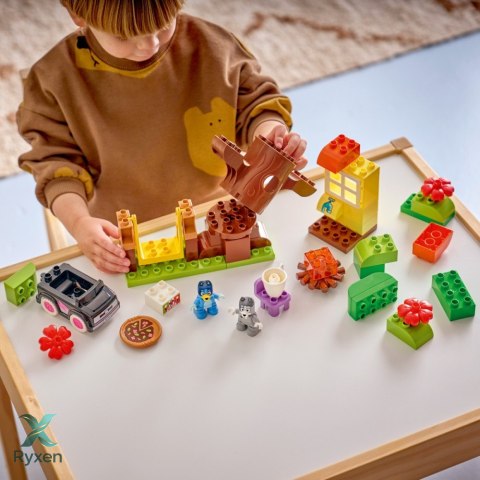 Klocki duplo bluey 10469 pizzerki z muffinką i blue LEGO