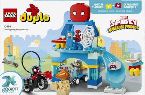 Klocki duplo disney 10464 kryjówka pajęczej drużyny LEGO