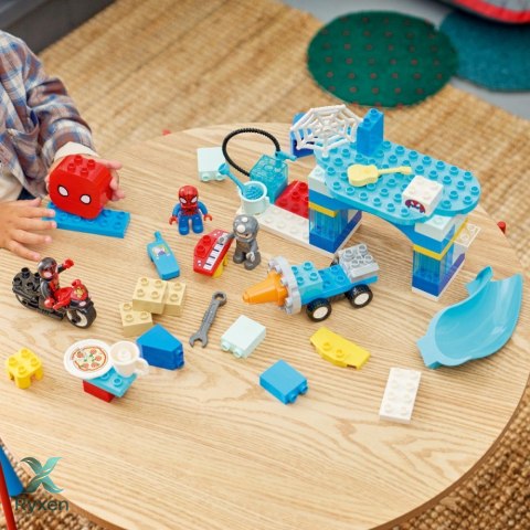 Klocki duplo disney 10464 kryjówka pajęczej drużyny LEGO