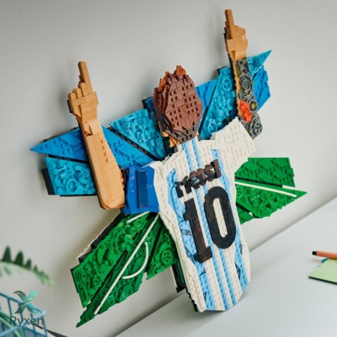 Klocki editions 43018 lionel messi - cieszynka LEGO