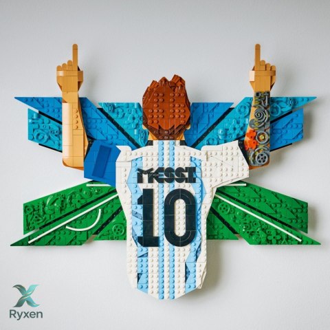 Klocki editions 43018 lionel messi - cieszynka LEGO