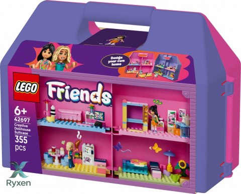 Klocki friends 42697 kreatywna walizka z domkiem dla lalek LEGO