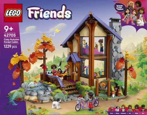 Klocki friends 42705 jesienna leśna chatka LEGO