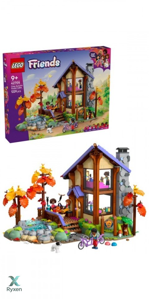 Klocki friends 42705 jesienna leśna chatka LEGO