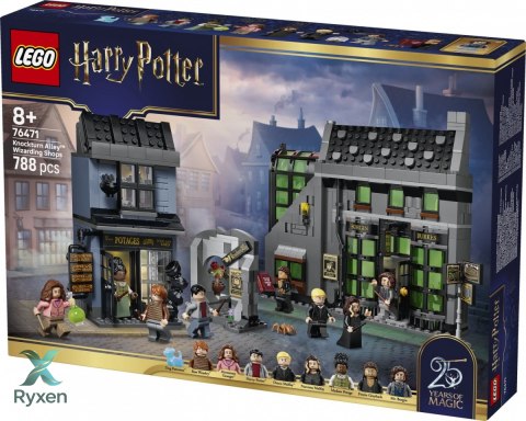 Klocki harry potter 76471 magiczne sklepy na ulicy Śmiertelnego nokturnu LEGO