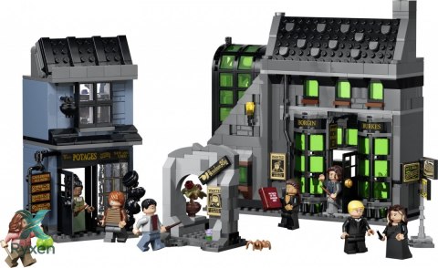 Klocki harry potter 76471 magiczne sklepy na ulicy Śmiertelnego nokturnu LEGO