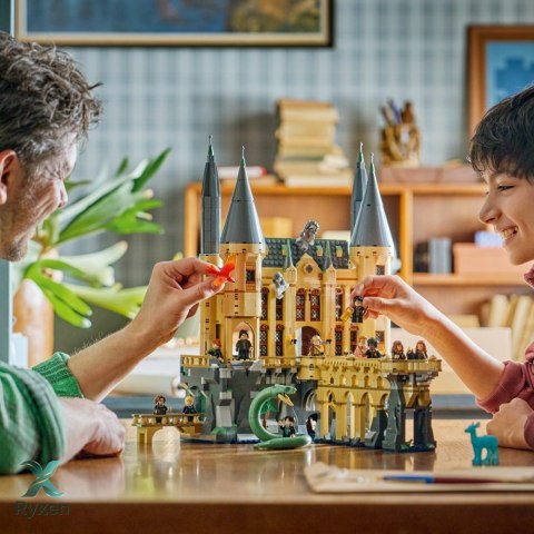 Klocki harry potter 76473 zamek hogwart: wschodnie skrzydło LEGO