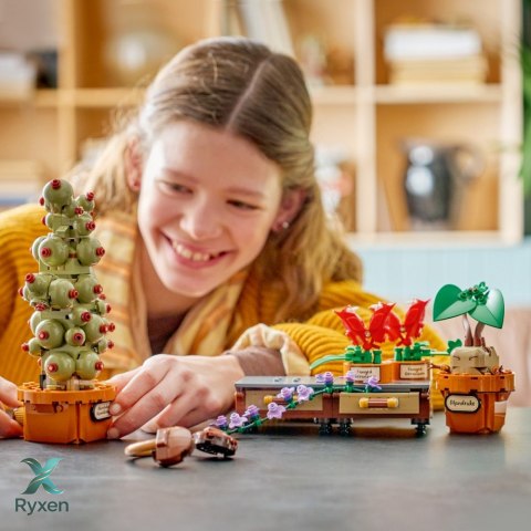 Klocki harry potter 76474 rośliny z lekcji zielarstwa w hogwarcie LEGO