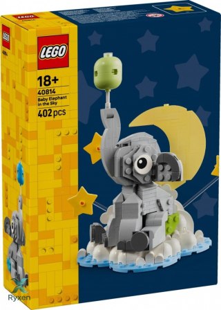 Klocki iconic 40814 słoniątko na niebie LEGO