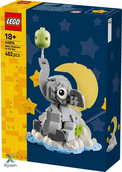 Klocki iconic 40814 słoniątko na niebie LEGO