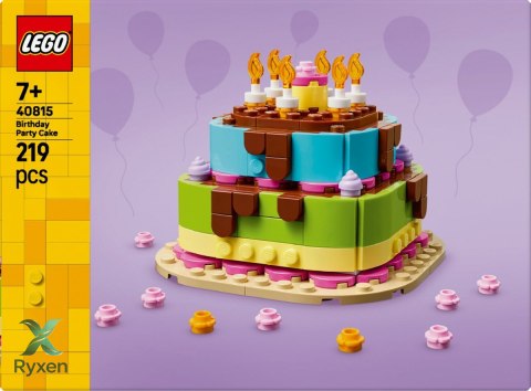 Klocki iconic 40815 tort na przyjęcie urodzinowe LEGO