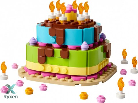 Klocki iconic 40815 tort na przyjęcie urodzinowe LEGO