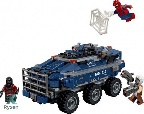 Klocki marvel super heroes 76349 pościg spider-mana za więźniarką LEGO