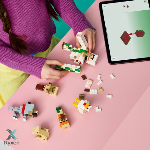 Klocki minecraft 21592 atak kurzego jeźdźca na pustyni LEGO