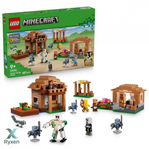 Klocki minecraft 21596 najazd przywoływaczy na wioskę LEGO