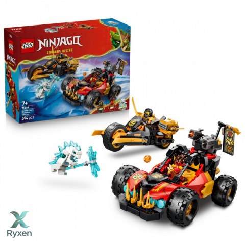 Klocki ninjago 71864 wielofunkcyjne pojazdy kaia i colea LEGO