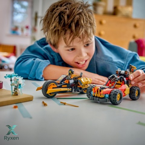Klocki ninjago 71864 wielofunkcyjne pojazdy kaia i colea LEGO