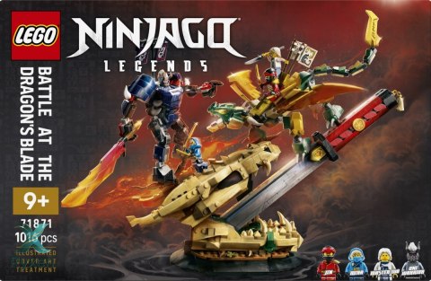 Klocki ninjago 71871 bitwa o smocze ostrze LEGO