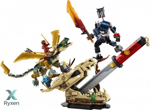 Klocki ninjago 71871 bitwa o smocze ostrze LEGO