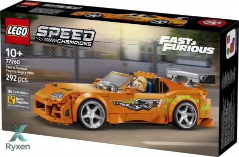 Klocki speed champions 77260 szybcy i wściekli toyota supra mk4 LEGO