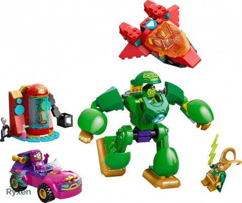 Klocki super heroes 11211 loki kontra drużyna iron mana LEGO