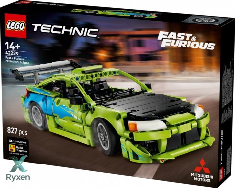 Klocki technic 42229 samochód fast and furious mitsubishi eclipse LEGO