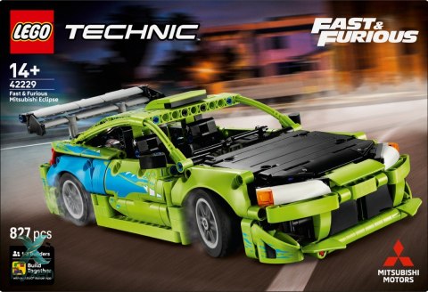 Klocki technic 42229 samochód fast and furious mitsubishi eclipse LEGO