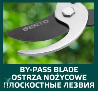 Sekator do gałęzi uniwersalny 680 mm, średnica cięcia 35 mm VERTO