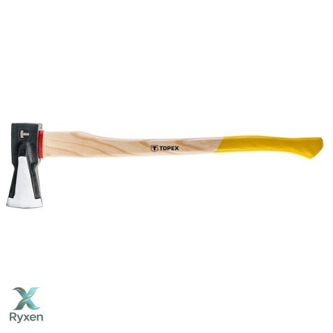 Siekiera z klinem 2000 g, trzonek drewniany TOPEX