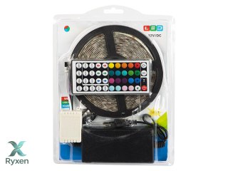 70-784# Zestaw taśm led rgb 5050 5m/300 sterownik+zasilacz taśma wodoodporna`` Blow