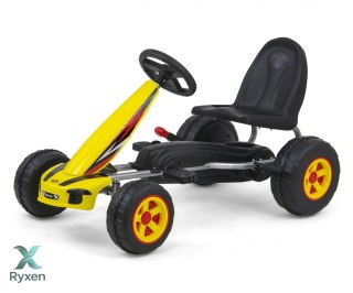 Gokart na pedały viper yellow MILLY MALLY