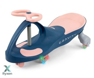 Jeździk grawitacyjny gravity granatowo-różowy MILLY MALLY