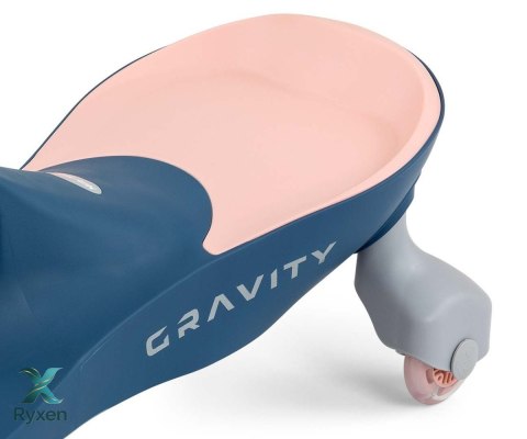 Jeździk grawitacyjny gravity granatowo-różowy MILLY MALLY