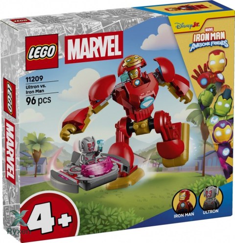 Klocki super heroes 11209 ultron kontra iron man LEGO