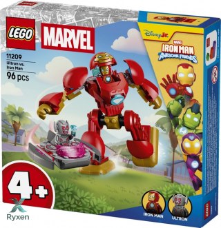 Klocki super heroes 11209 ultron kontra iron man LEGO