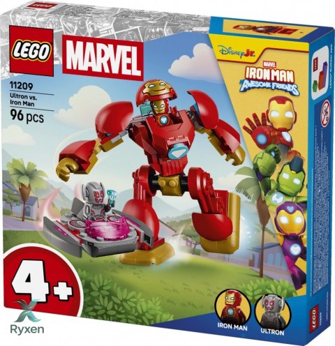 Klocki super heroes 11209 ultron kontra iron man LEGO