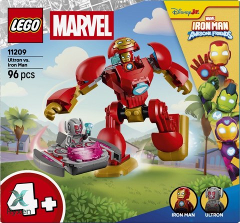 Klocki super heroes 11209 ultron kontra iron man LEGO