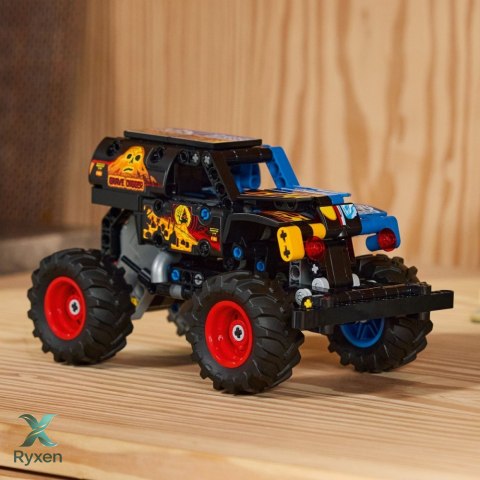 Klocki technic 42219 monster jam grave digger ogień i lód LEGO