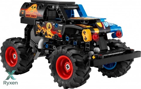 Klocki technic 42219 monster jam grave digger ogień i lód LEGO
