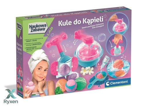 Naukowa Zabawa Laboratorium Kule Do Kąpieli Język Polski Clementoni 50397 CLEMENTONI