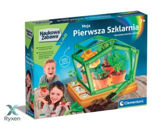 Naukowa Zabawa Laboratorium Moja Pierwsza Szklarnia Botanika Rośliny Język Polski Clementoni 50861 CLEMENTONI