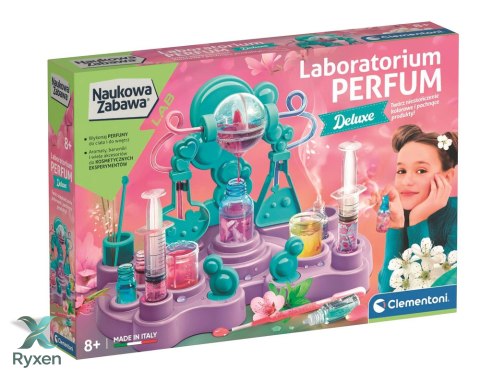 Naukowa Zabawa Laboratorium Perfum Delux Język Polski Clementoni 50396 CLEMENTONI