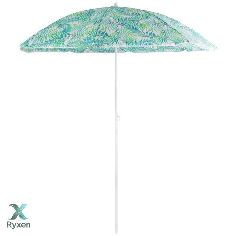 Parasol plażowy, średnica 180 cm, stalowy, regulowana wysokość, maszt 19/22 mm, wys. 200 cm, do ogrodu i na plażę KAMAI STRENDPRO